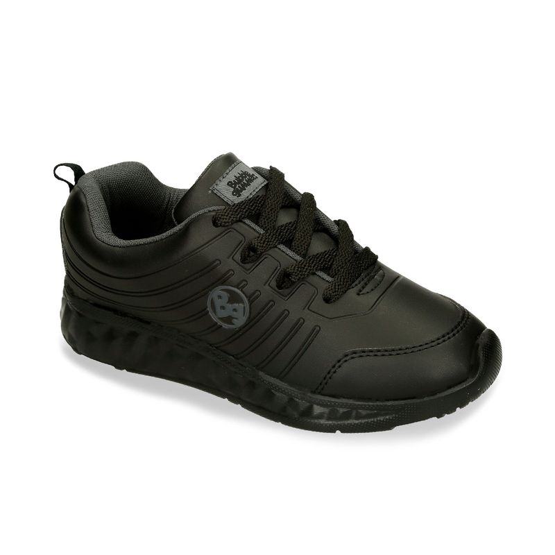 Tenis-Escolares-Negro-Bubblegummers-Jalapeðo-Escolar