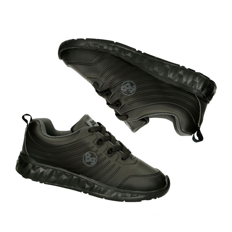 Tenis-Escolares-Negro-Bubblegummers-Jalapeðo-Escolar