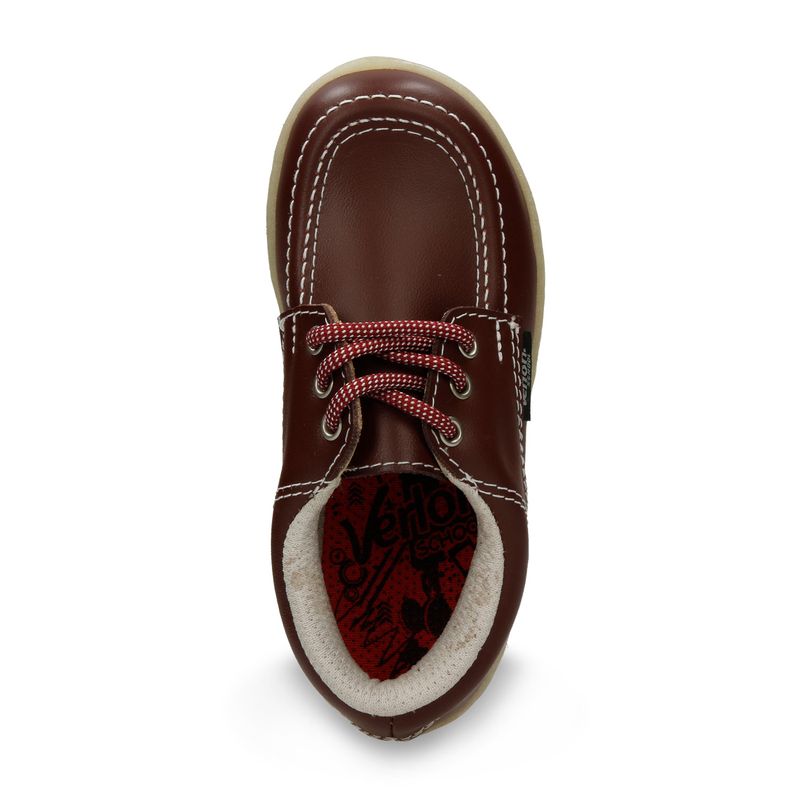 Zapatillas-Escolares-Rojo-Oscuro-Verlon-Diana-Gold-Escolar