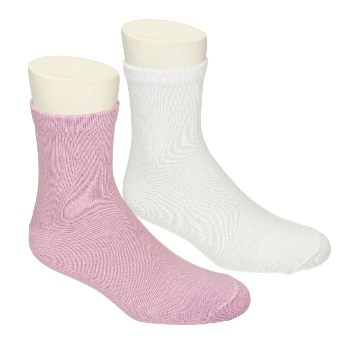calcetines  Blanco/Morado Bata Doris Mujer