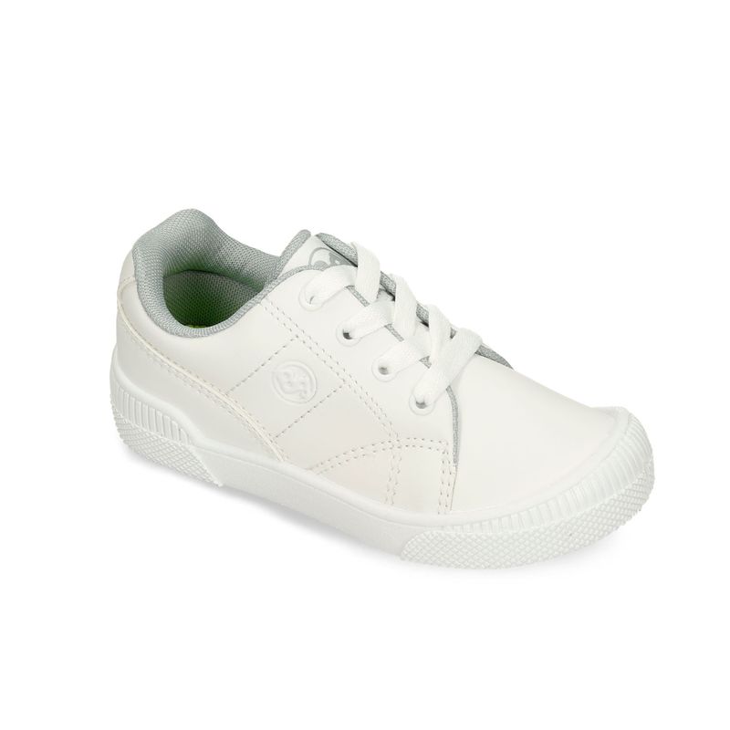 Tenis-Escolares-Blanco-Bubblegummers-Kristiano-Escolar