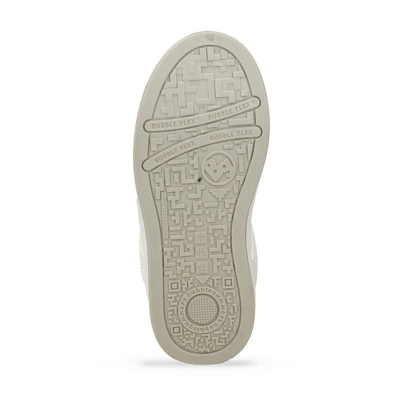 Tenis-Escolares-Blanco-Bubblegummers-Kael-Escolar