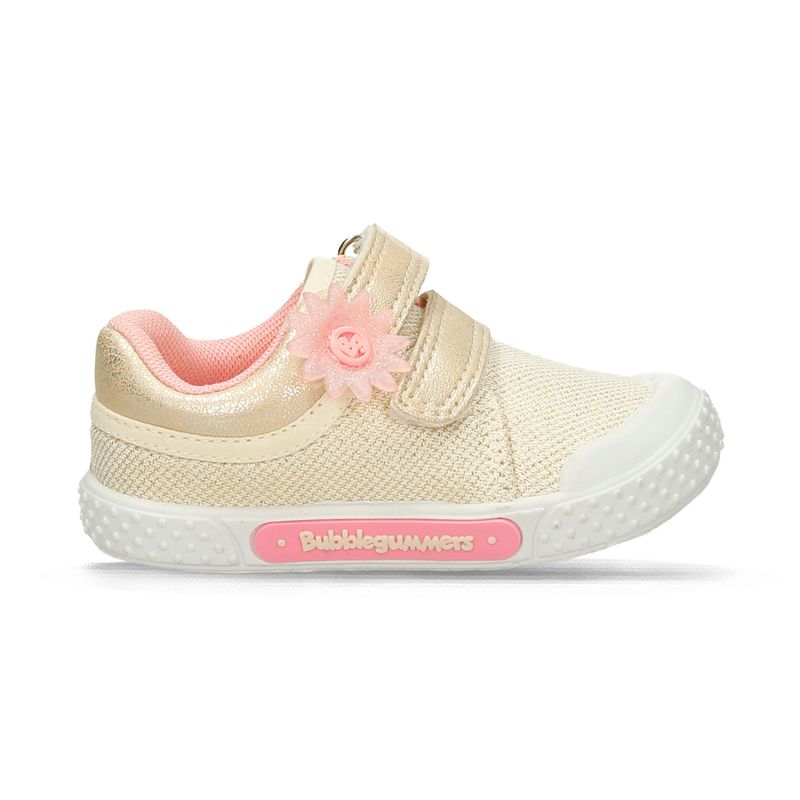 Tenis-Casuales-Beige-Bubblegummers-Nucita-Niña