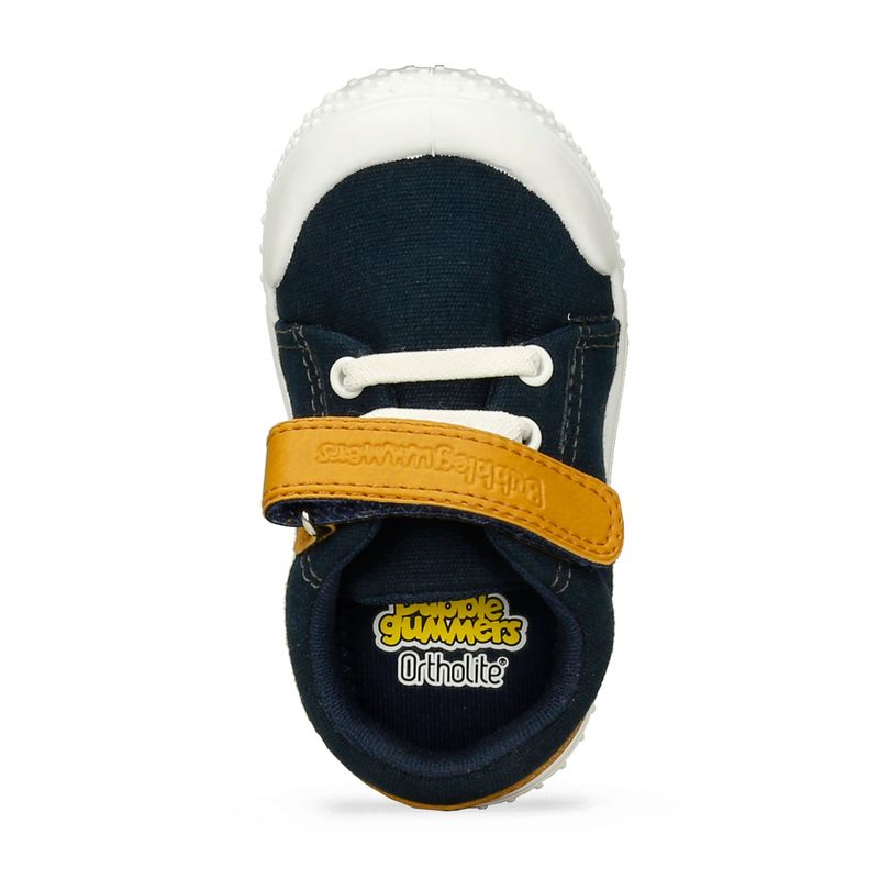 Tenis-Casuales-Azul-Mostaza-Bubblegummers-Nieto-Niño