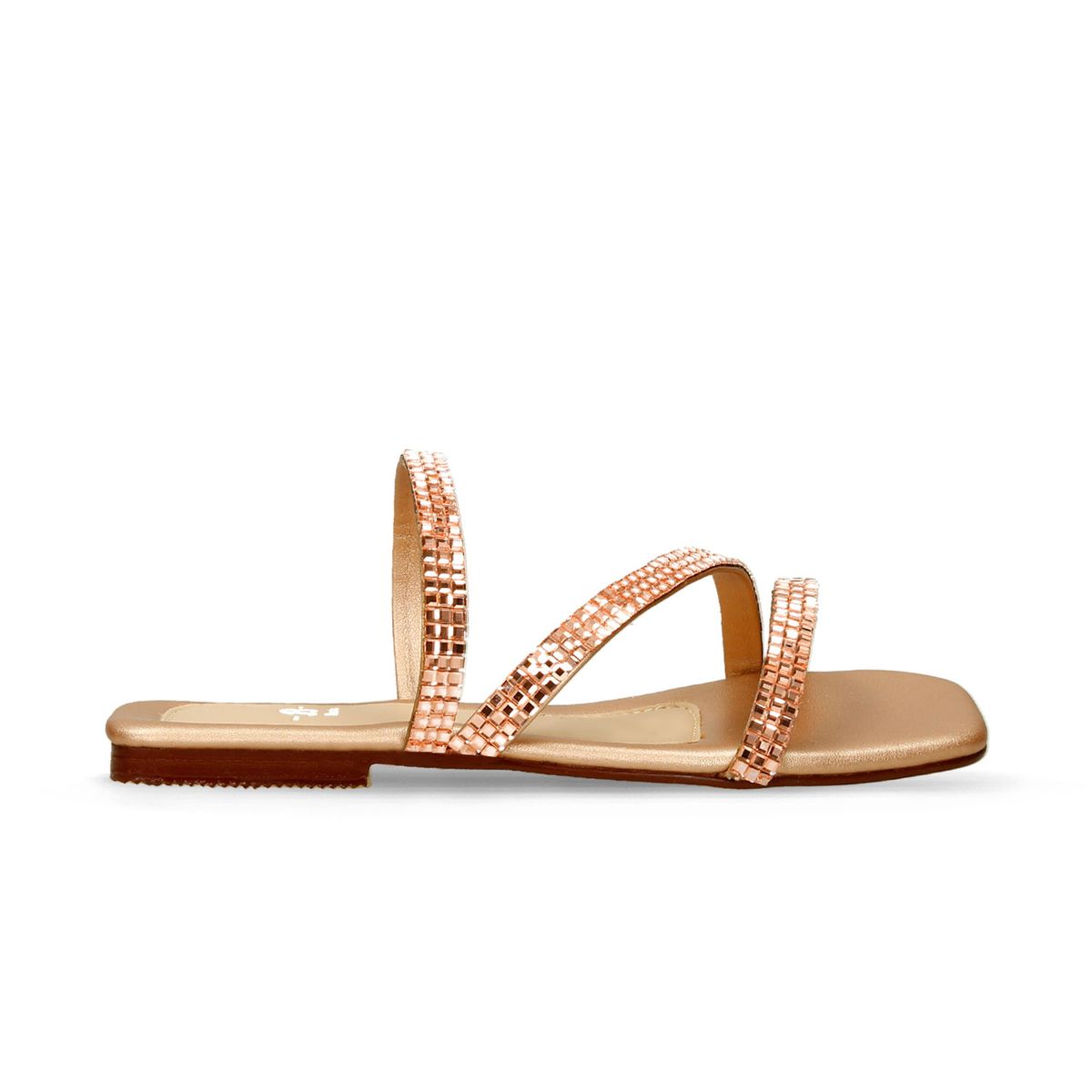 Sandalias Oro Rosa Bata Eliza C Mujer