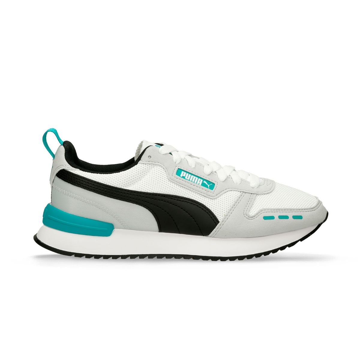 Tenis Deportivos Blanco-Negro Puma R78 Hombre