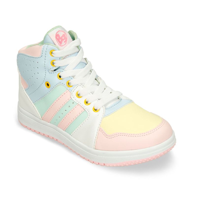 Botas-Blanco-Multicolor-Bubblegummers-Navegadora-Niña