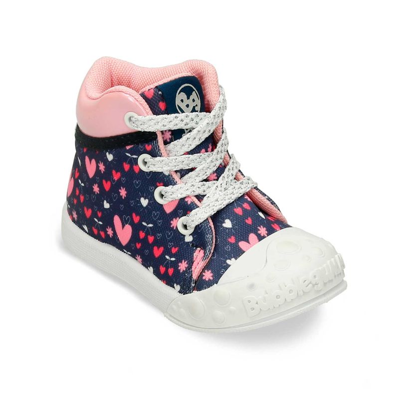 Botas-Azul-Oscuro-Rosado-Bubblegummers-Nani-Niña