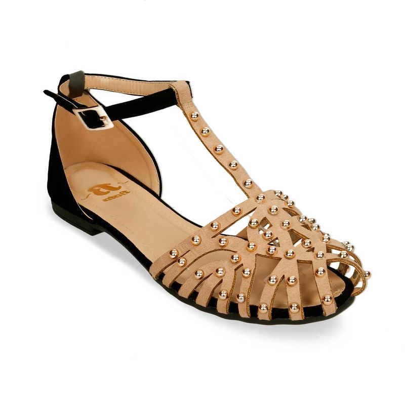 Baletas-Negro-Beige-Bata-Fiona-Mujer