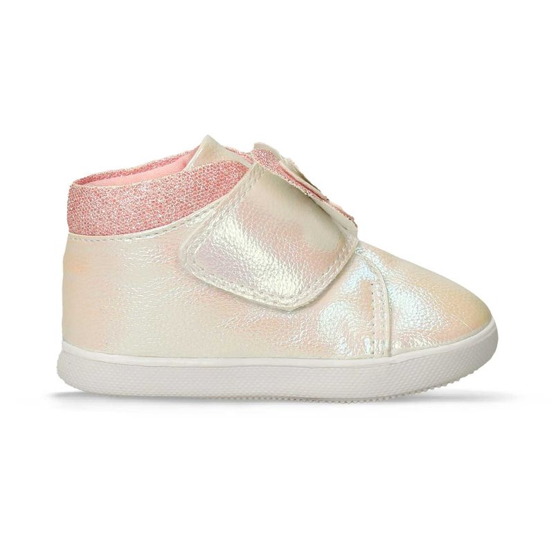 Tenis-Casuales--Blanco-Rosado-Bubblegummers-Noreste-Niña
