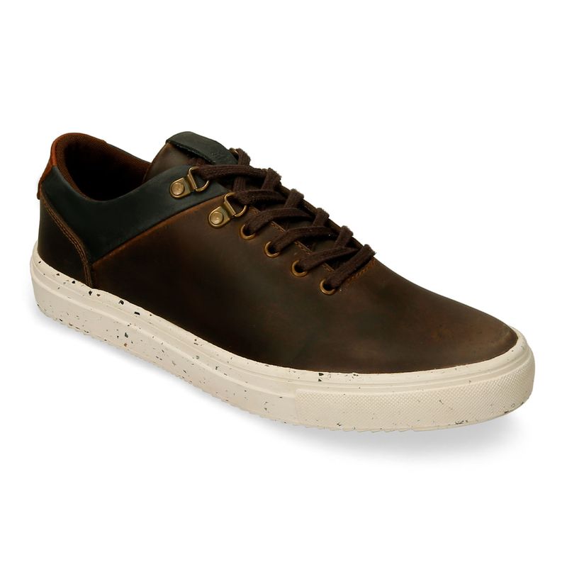 Tenis-Casuales-Chocolate-Azul-Bata-Genaro-Cor-Hombre