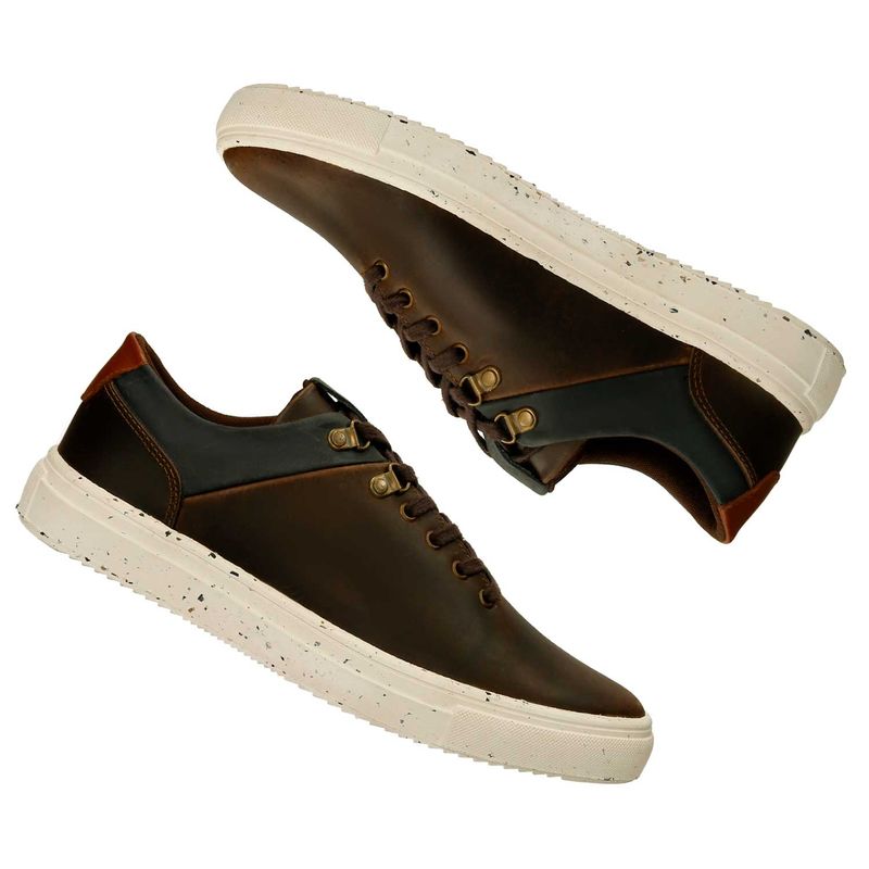 Tenis-Casuales-Chocolate-Azul-Bata-Genaro-Cor-Hombre
