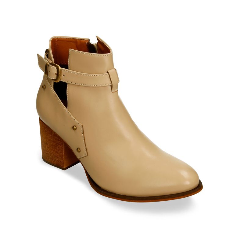 Botines-Beige-Bata-Frana-Mujer