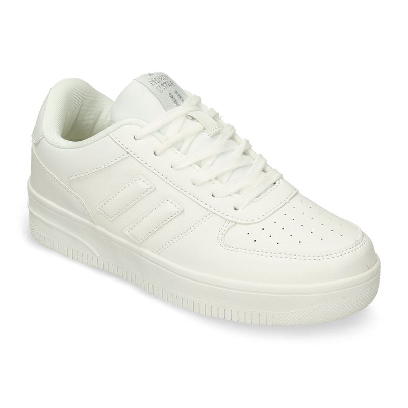 Tenis Casuales Blanco Star Furia Kyoto Mujer