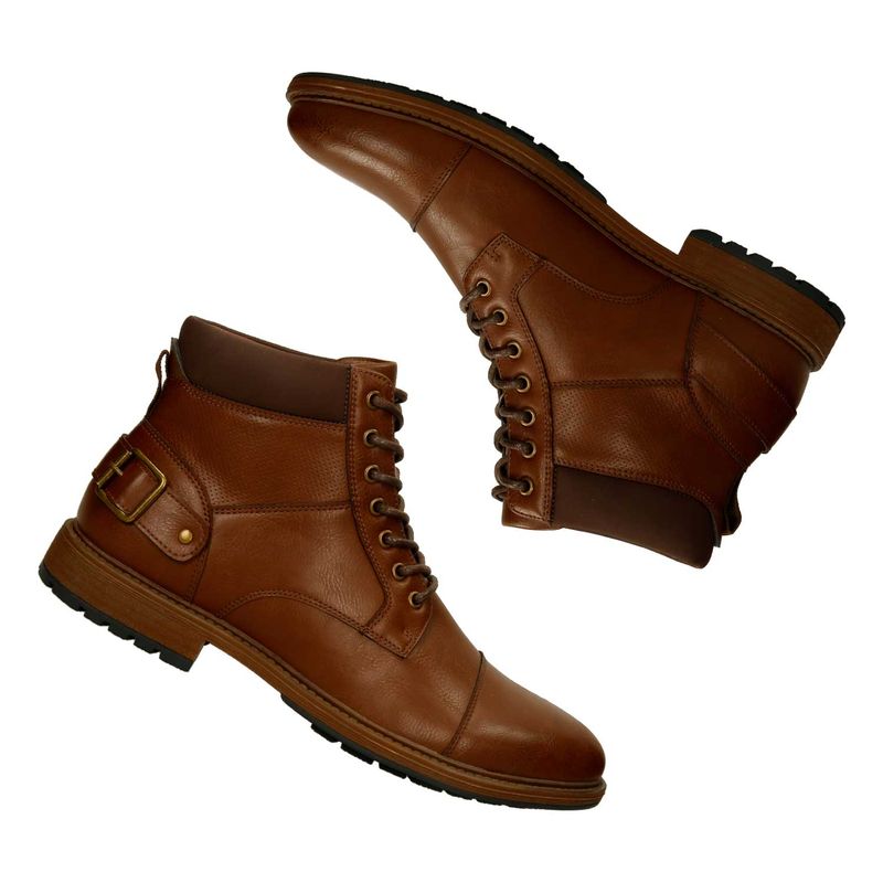 Botas café best sale