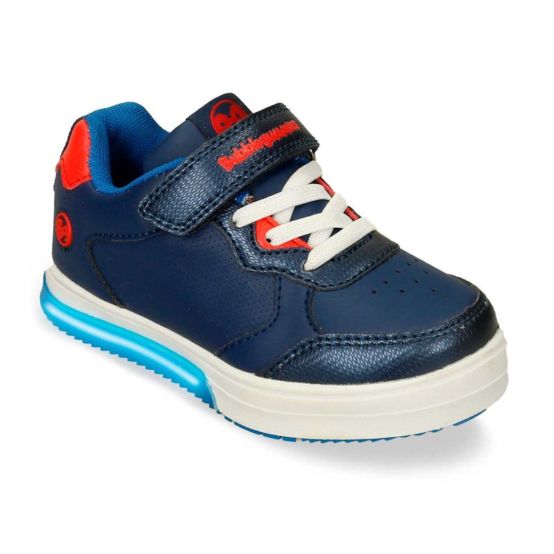 Tenis-Casuales-Azul-Rojo-Bubblegummers-Omar-Niño