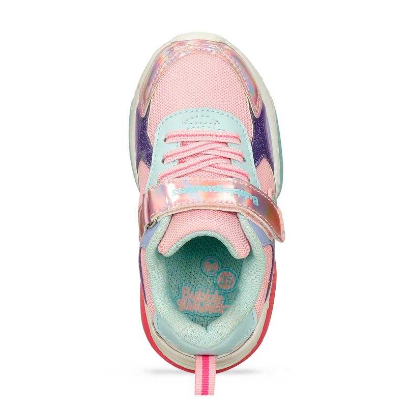 Tenis-Casuales-Rosado-Lila-Bubblegummers-Oriana-Niña-