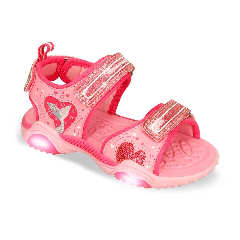 Sandalias-Fucsia-Rosado-Bubblegummers-Octavia-Niña