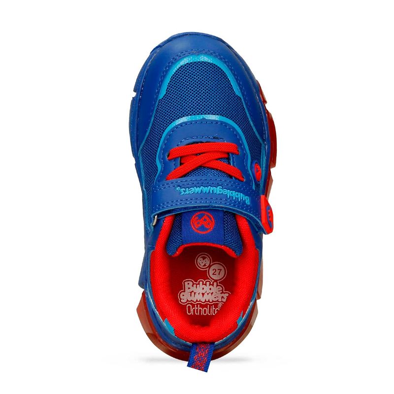 Tenis-Casuales-Azul-Rojo-Bubblegummers-Neutro-Niño