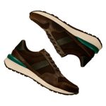 Tenis-Casuales-Chocolate-Verde-Bata-Gaston-Cor-Hombre