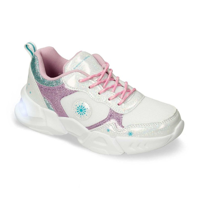 Tenis-Deportivos-Blanco-Lila-Licenses-Disney-Inmaculada-L-Niña