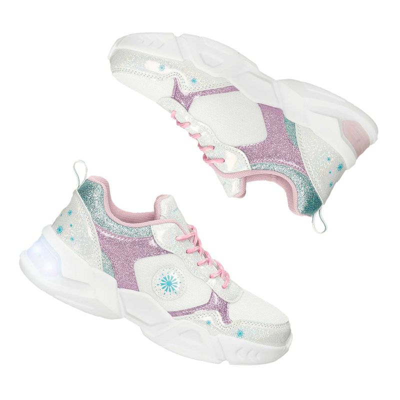 Tenis-Deportivos-Blanco-Lila-Licenses-Disney-Inmaculada-L-Niña