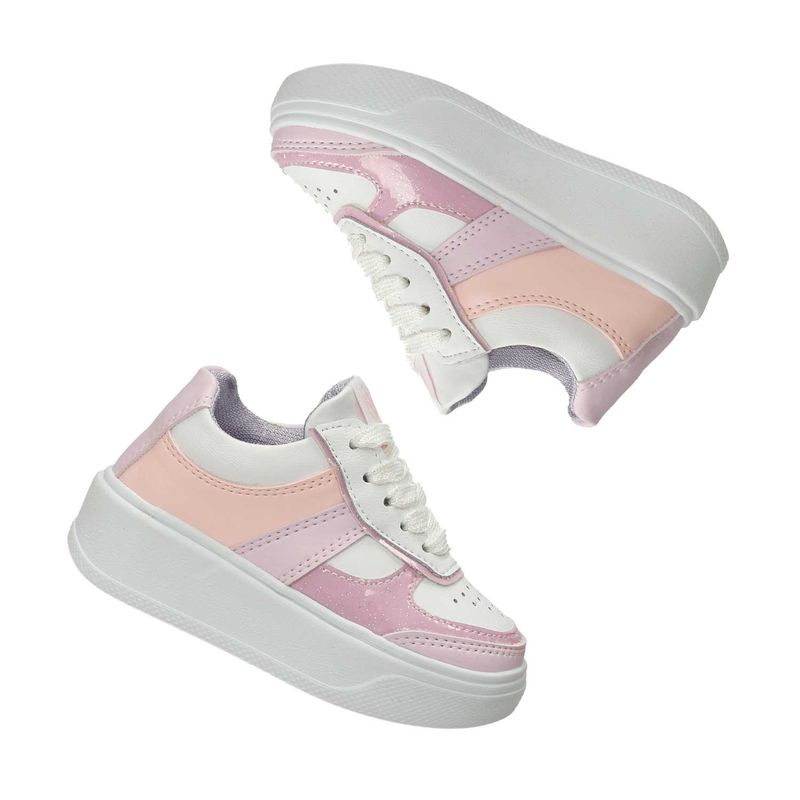 Tenis-Casuales-Lila-Rosado-Bubblegummers-Oniopa-Niña