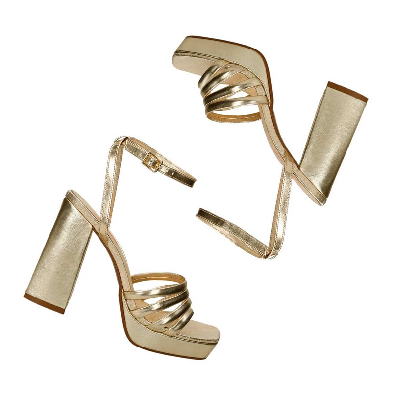 Sandalias-Dorado-Bata-Red-Label-Haide-Mujer