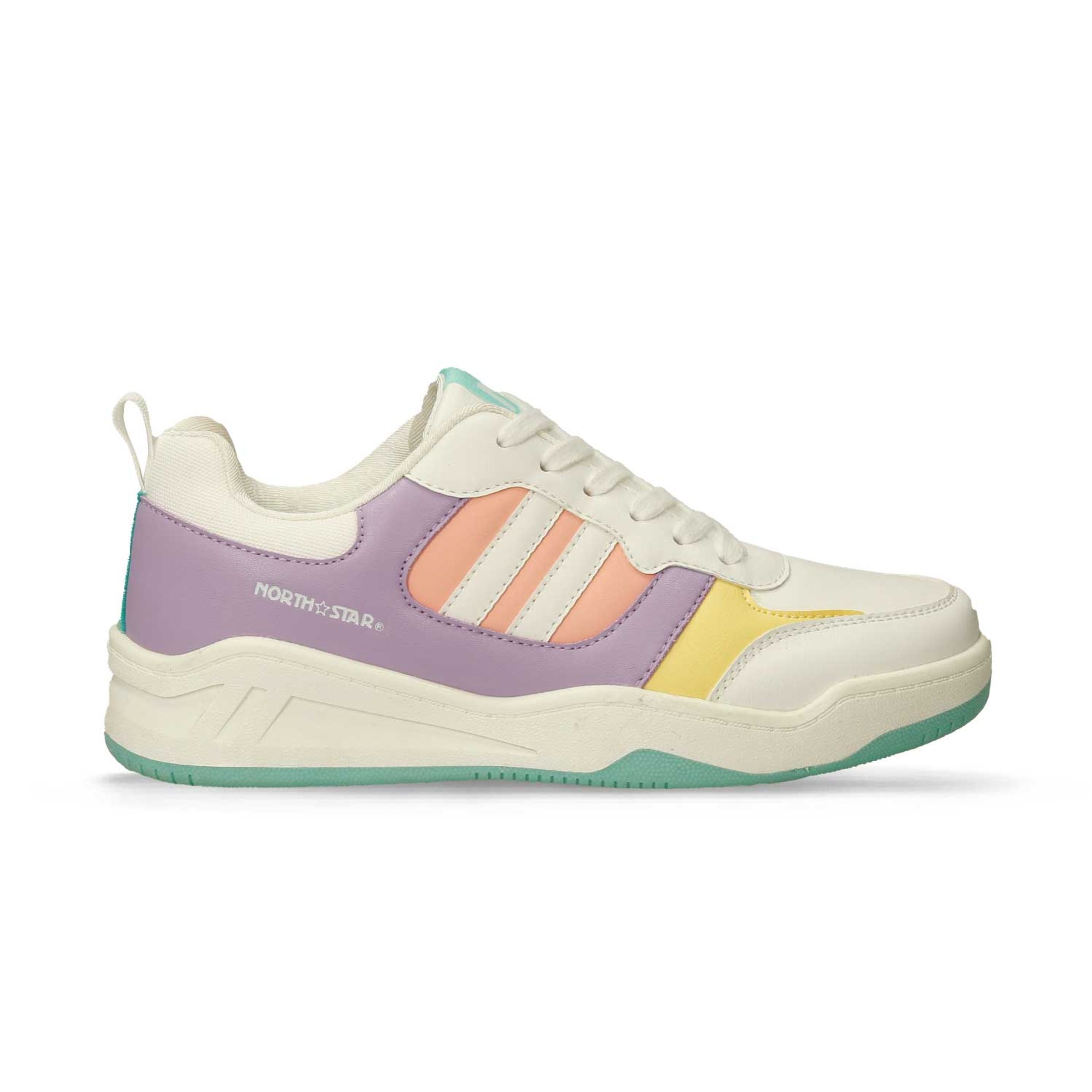 Tenis multicolor online mujer