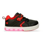 Tenis-Casuales-Negro-Rojo-Bubblegummers-Pean-Niño