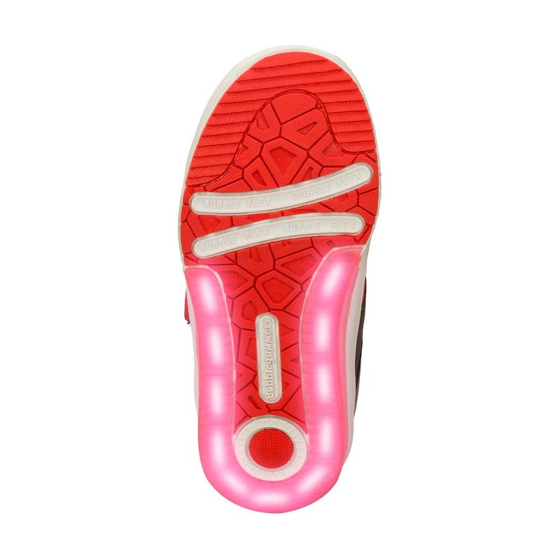 Tenis-Casuales-Negro-Rojo-Bubblegummers-Pean-Niño-