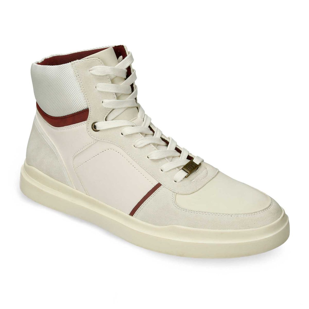 Tenis Casuales Gris-Blanco Bata Gregory Boot Hombre