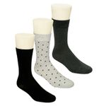 Medias-Negro-Blanco-Bata-Fiorenzo-Hombre