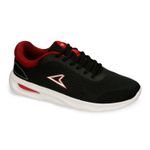 Tenis-Deportivos-Negro-Rojo-Power-Prime-Walk-100-Lace-Up-V3-Hombre-