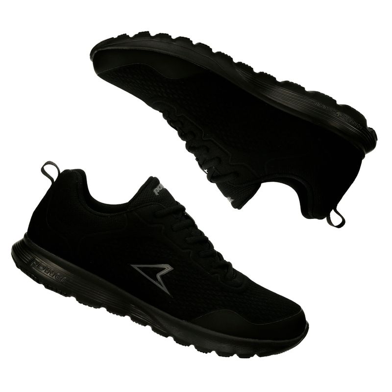 Tenis Deportivos Negro Power Wave Vital 2 Hombre BATA