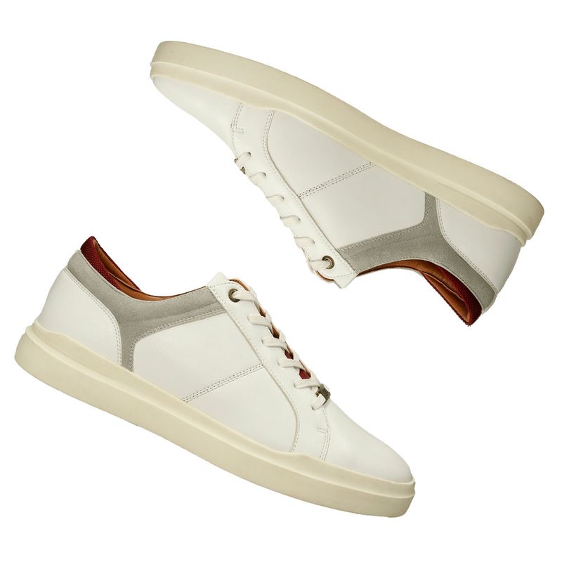 Tenis Casuales Blanco Bata Gregory Cor Hombre | BATA