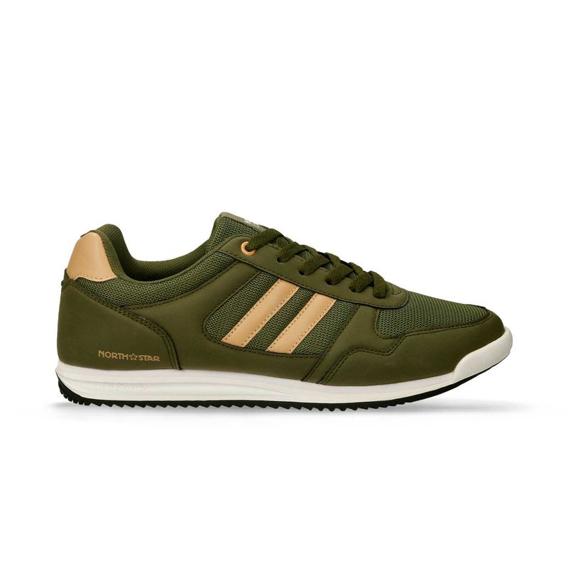 Tenis Casuales Verde North Star Gandaf Newp Hombre BATA