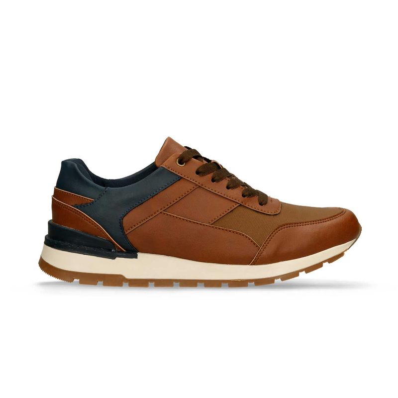 Tenis-Casuales-Miel-Azul-Bata-Garfield-Cor-Hombre-