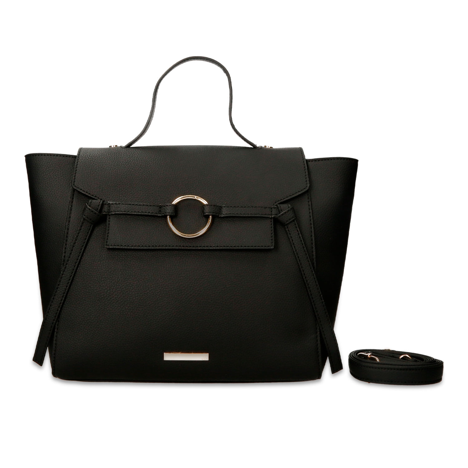 Bolso Negro Bata Carlotta Bl 23Q3 Mujer