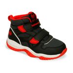 Tenis-Casuales-Negro-Rojo-Bubblegummers-Pecas-Niño-