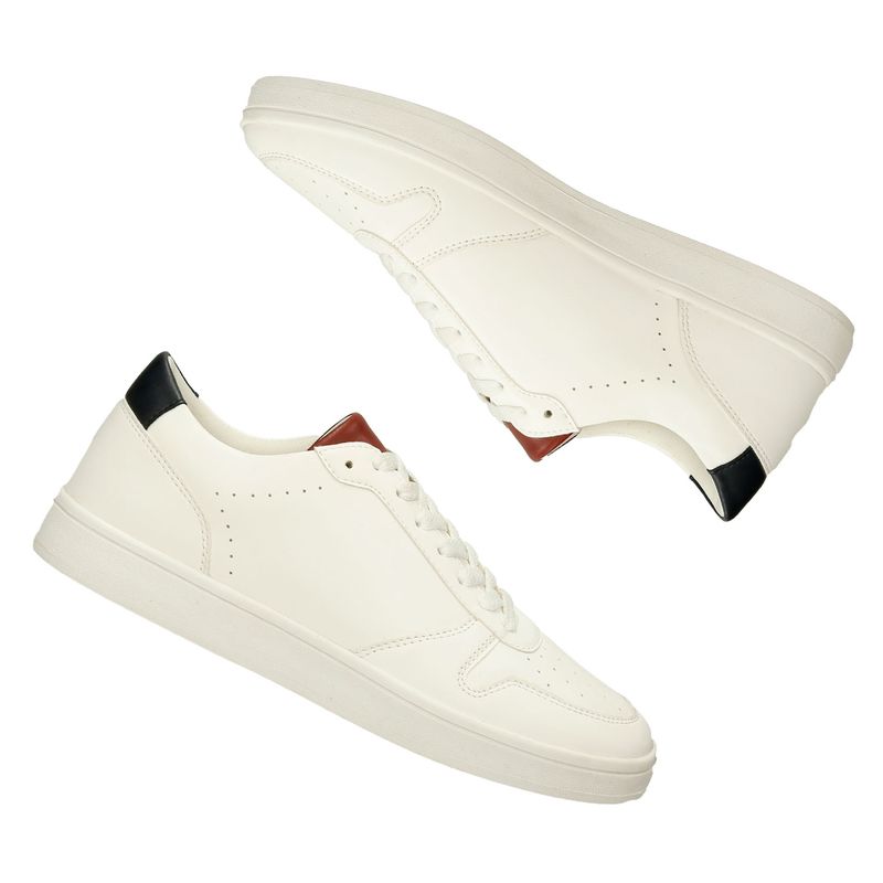 Zapatos casuales best sale blancos hombre