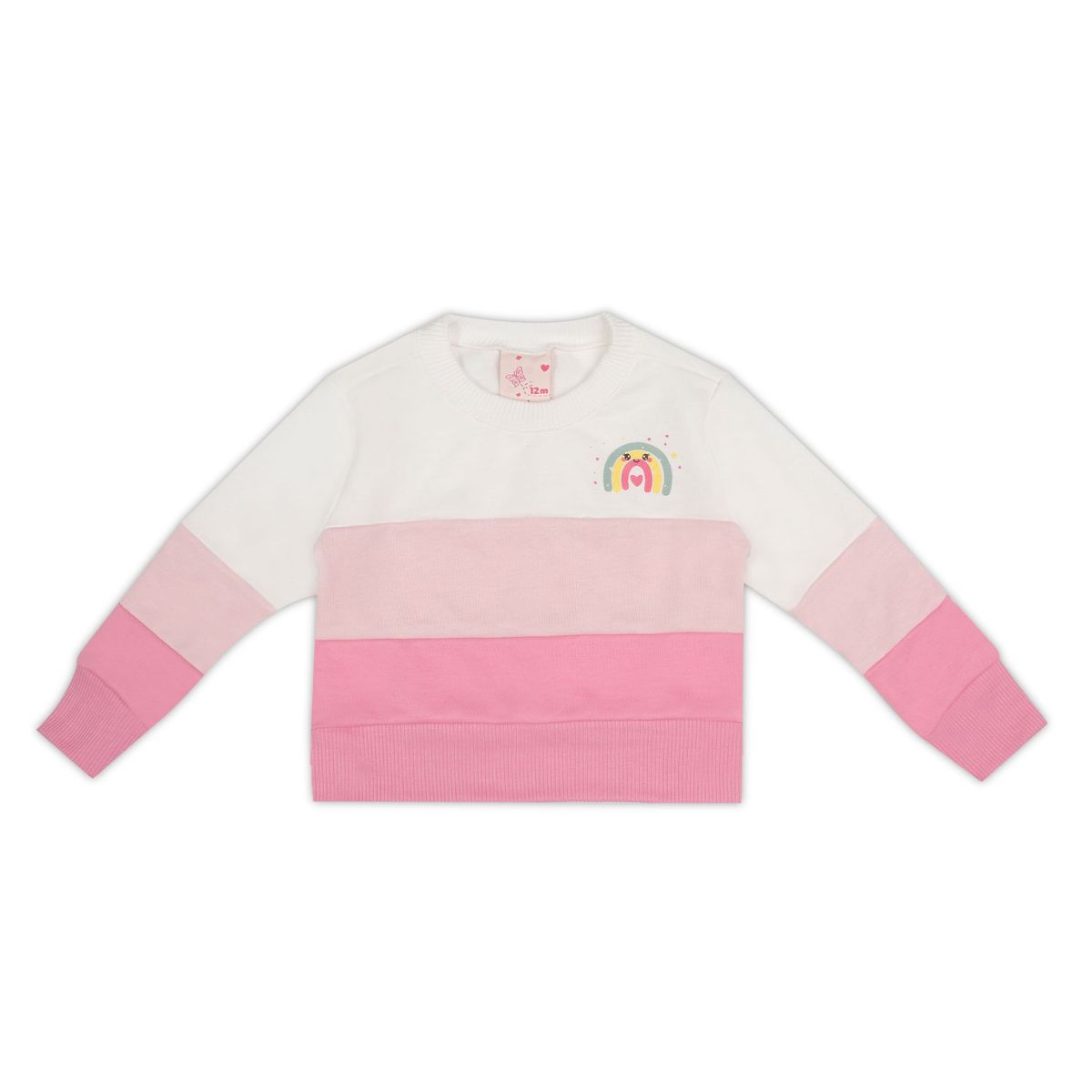Conjunto Blanco-Rosado Bubblegummers Heliodora Bebe Niña