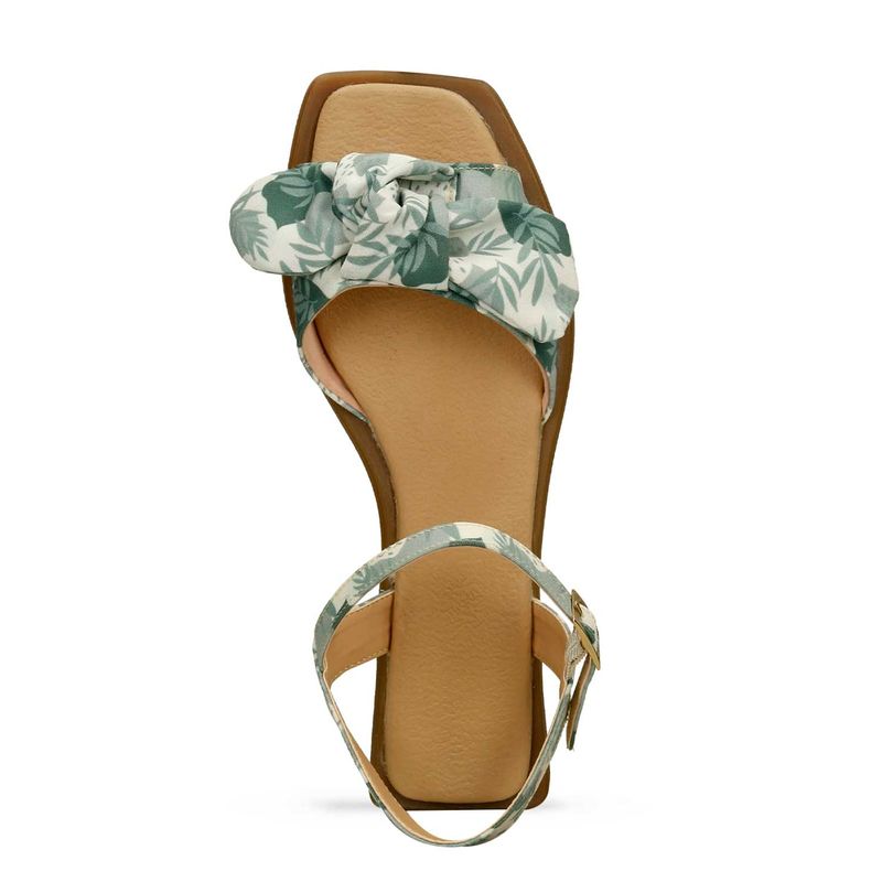 Sandalias-Verde-Talco-Bata-Comfit-Genesis-Mujer-