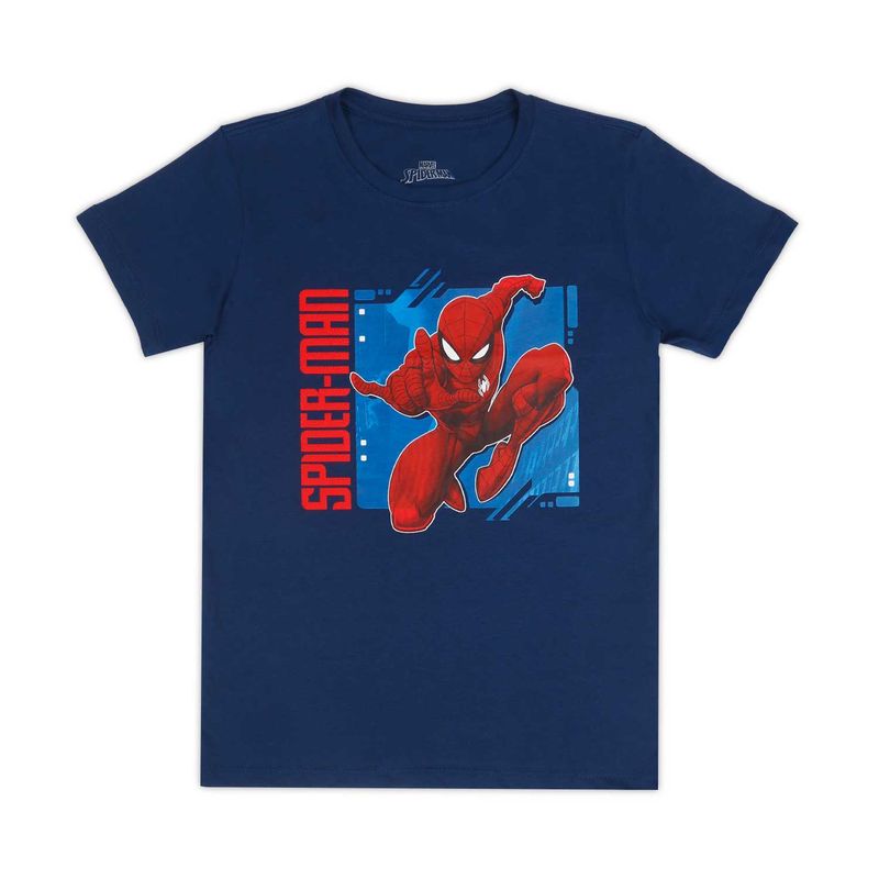 Camiseta-Azul-Licenses-Marvel-Giano-L-Niño-