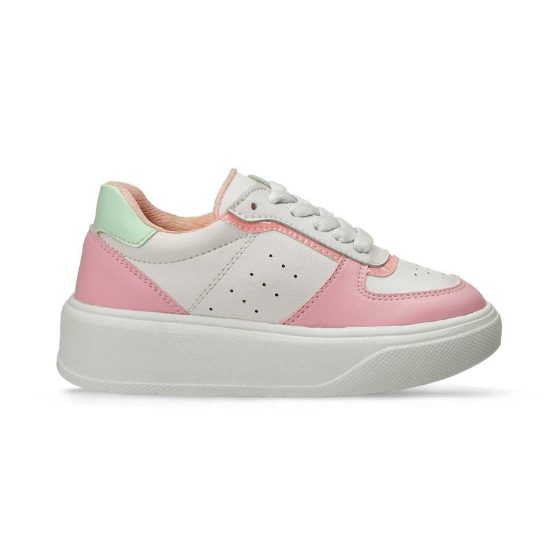 Tenis-Casuales-Blanco-Multicolor-Bubblegummers-Peggy-Niña