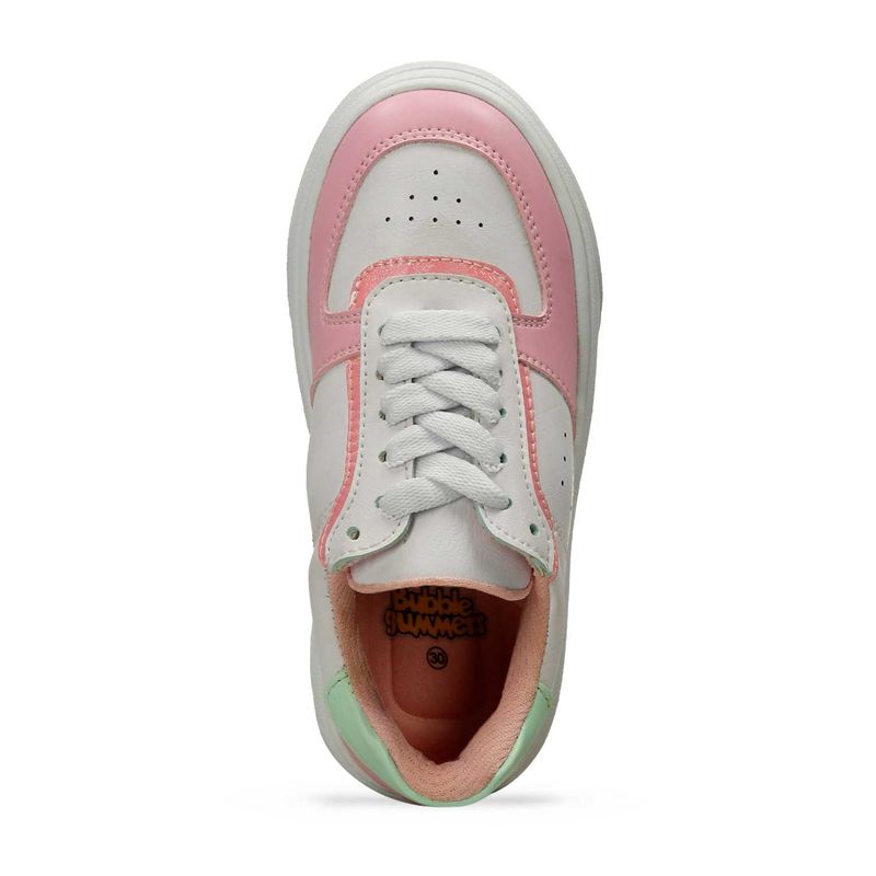 Tenis-Casuales-Blanco-Multicolor-Bubblegummers-Peggy-Niña