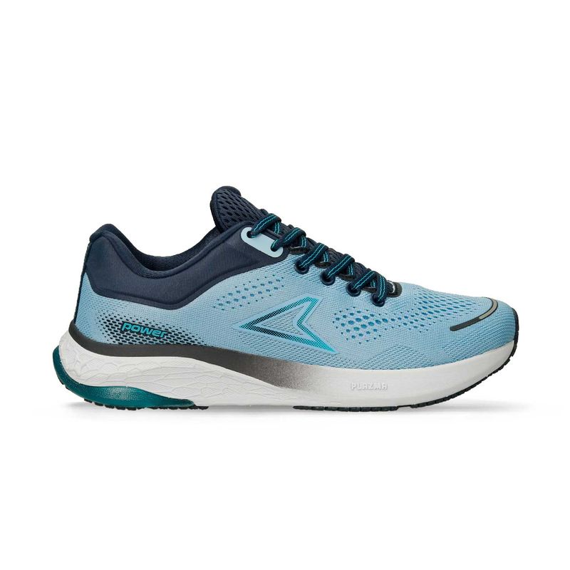 Tenis-Deportivos-Azul-Bata-Plazma-X-500-Mujer