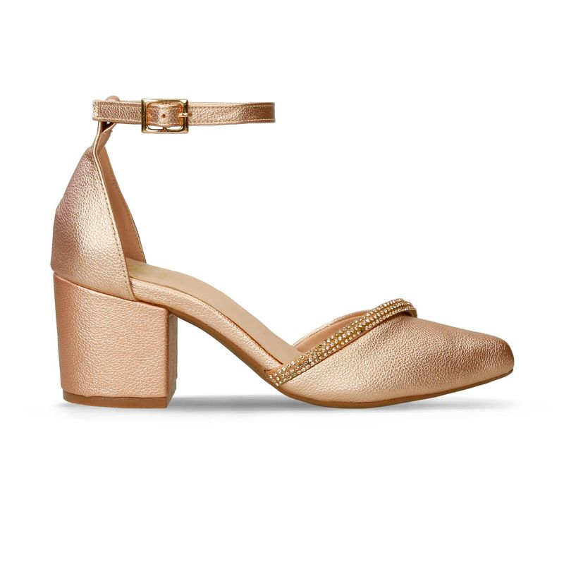 Tacones-Oro-Rosa-Bata-Gema-Mujer