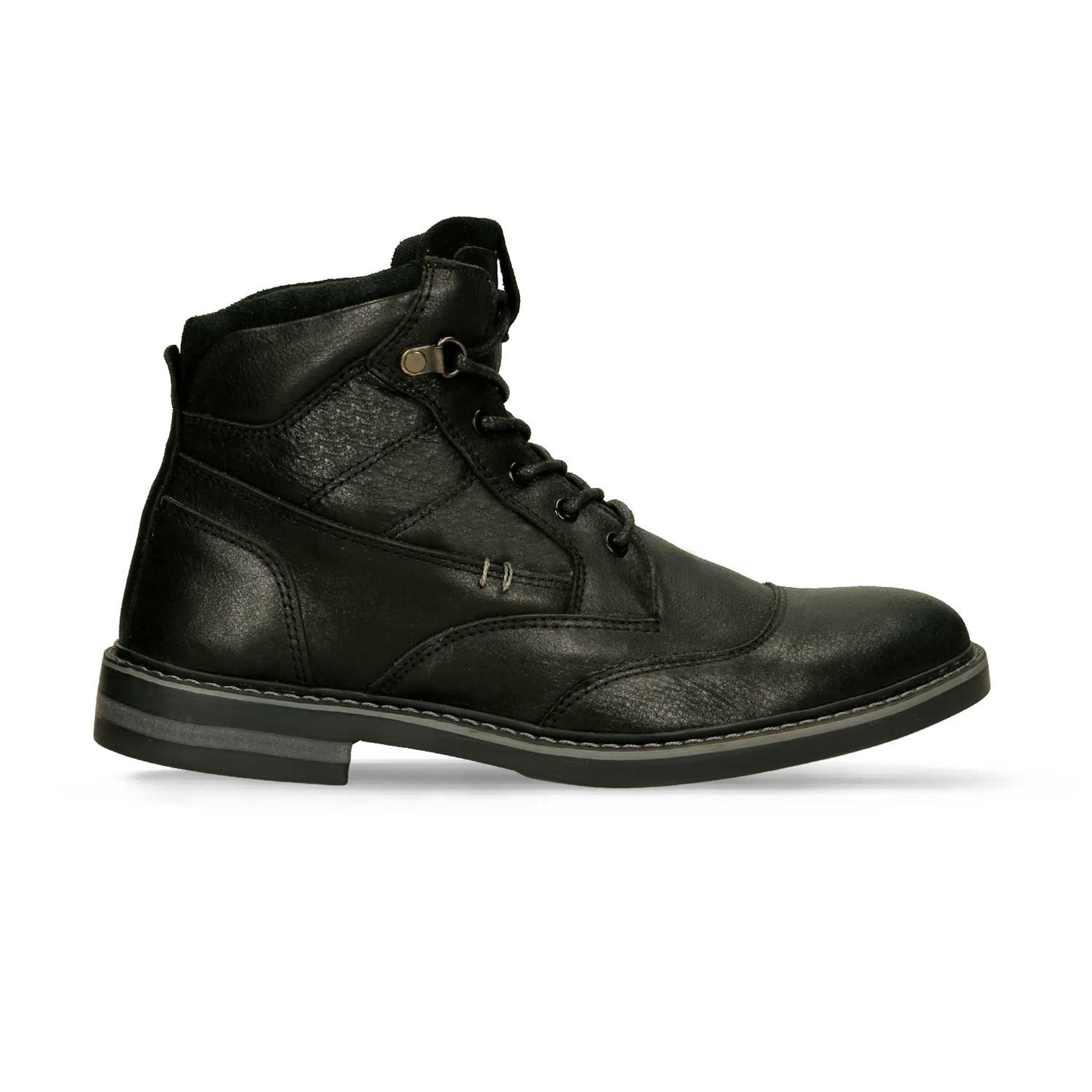 BOTAS PARA HOMBRE NEGRA GRIS