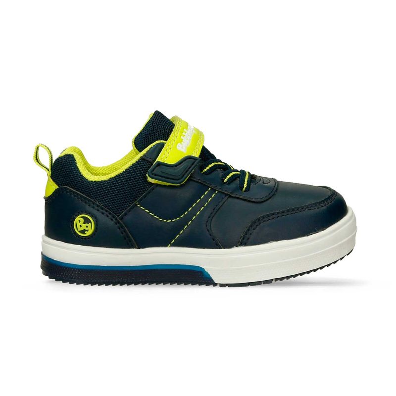 Tenis-Casuales-Azul-Verde-Bubblegummers-Qoleman-Niño